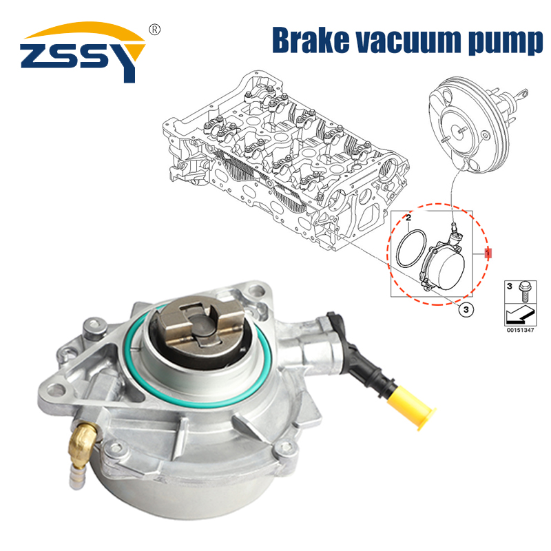 New Brake Vacuum Pump 11667556 - Vacuum Chamber Small ulasan dan harga