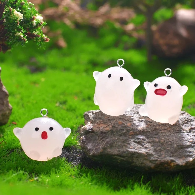 10Pcs Lovely Glow In The Dark  - Resin Crafts Diy ulasan dan harga