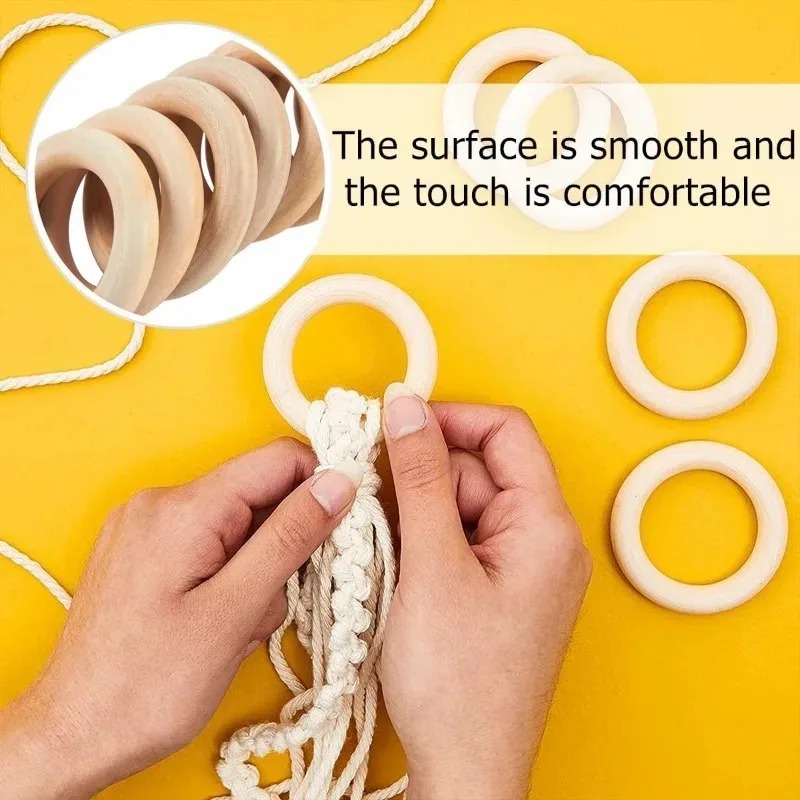 Unfinished Wood Rings Smooth N - Wood Ring Blank ulasan dan harga
