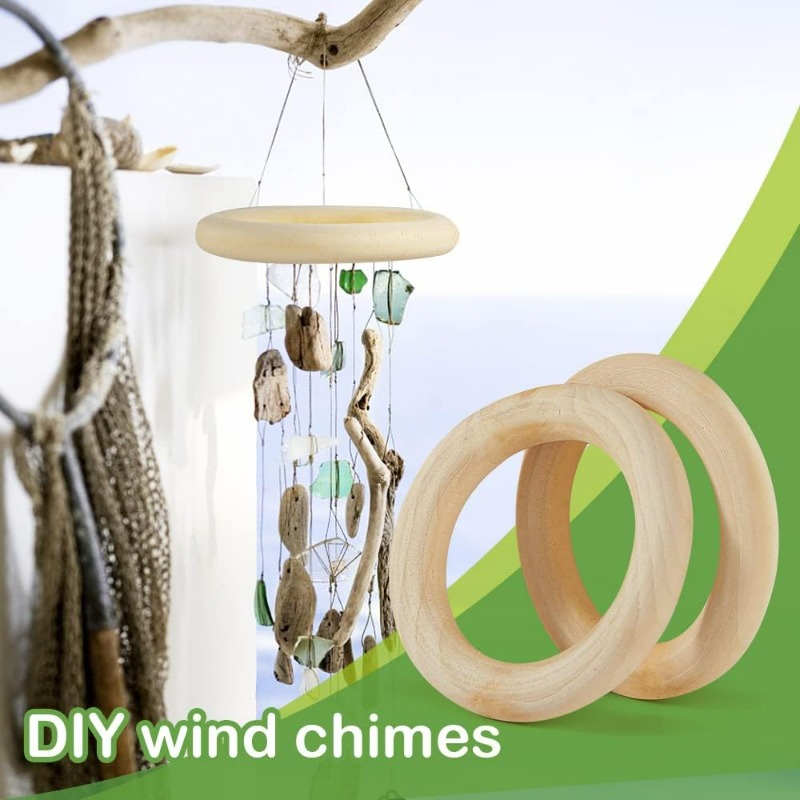 Unfinished Wood Rings Smooth N - Wood Ring Blank ulasan dan harga